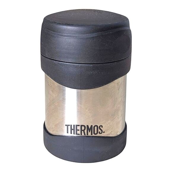 Thermos Brand Stainless Steel Insulated Food Container 8 Oz - Picture 1 of 7